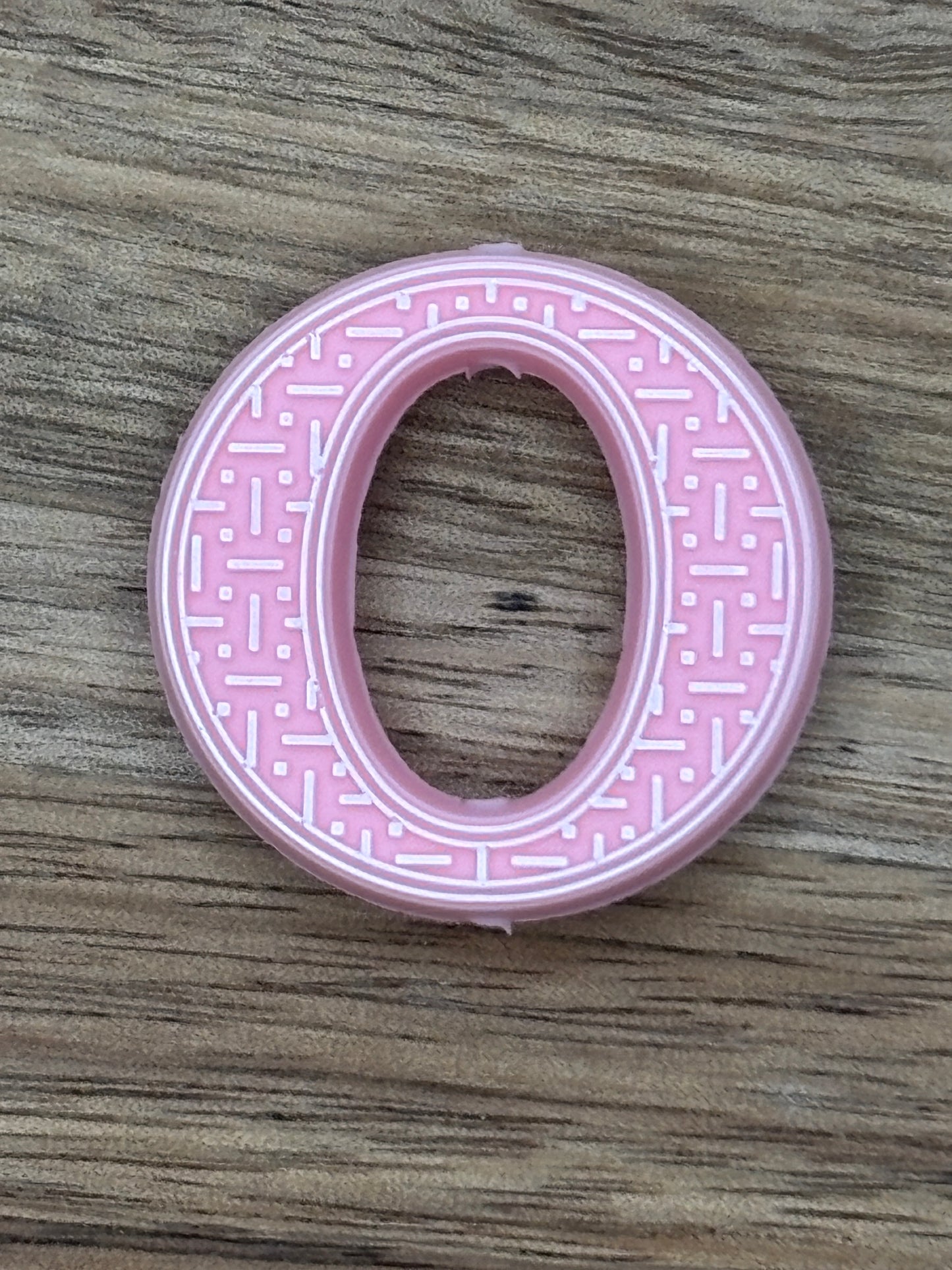 Alphabet O Silicone Focal