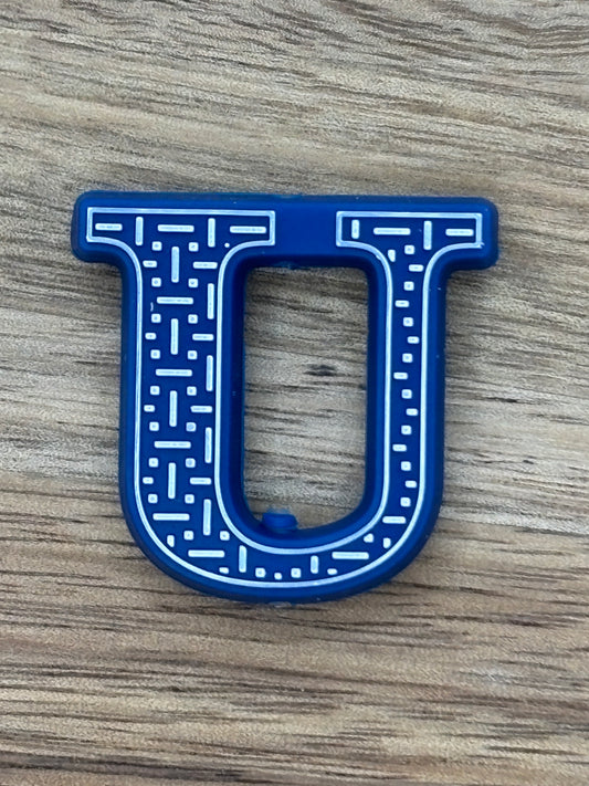 Alphabet U Silicone Focal