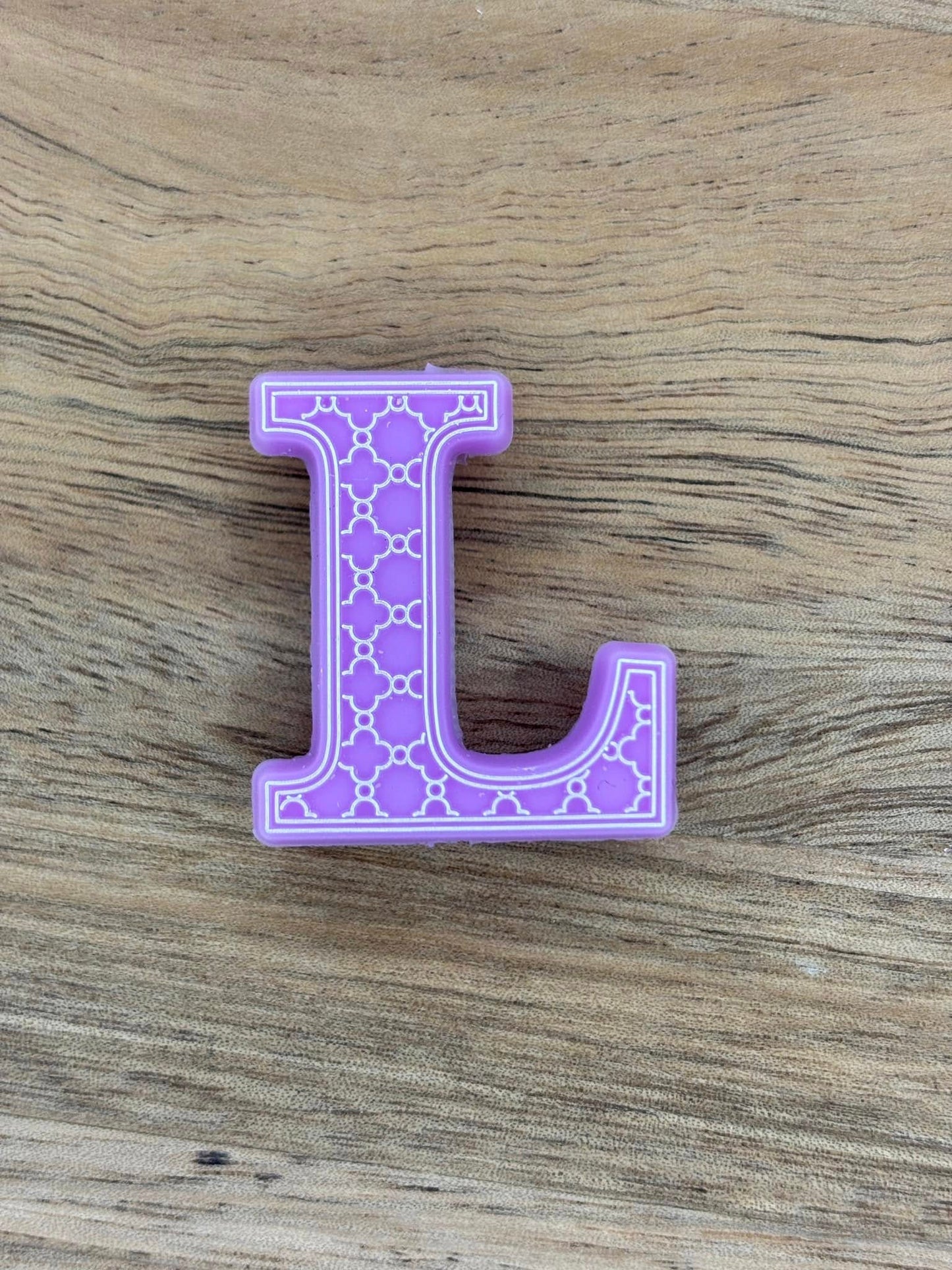 Alphabet L Silicone Focal