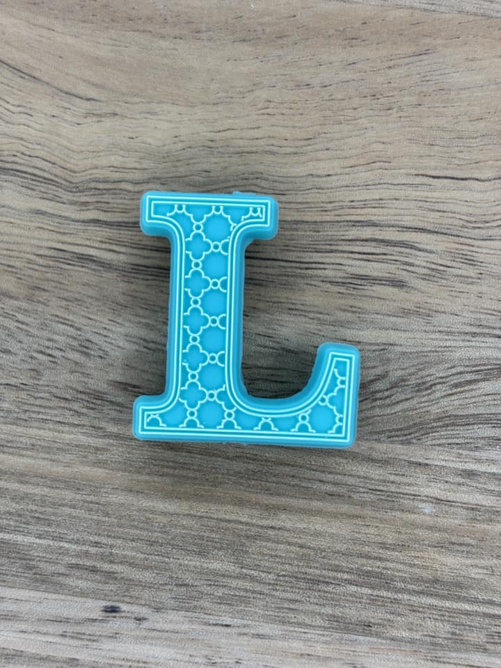 Alphabet L Silicone Focal